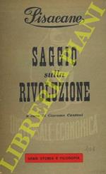 Saggio sulla rivoluzione. A cura di Giacomo Cantoni