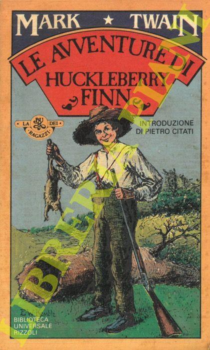 Le avventure di Huckleberry Finn - Mark Twain - copertina