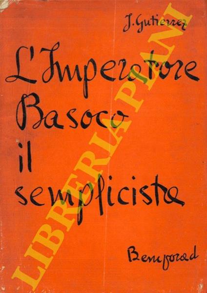 L' Imperatore Basoco, il semplicista - copertina