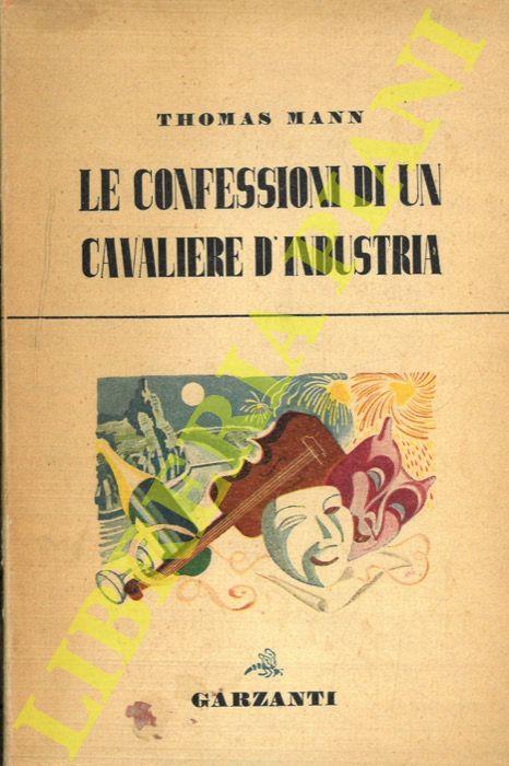 Le confessioni di un cavaliere d'industria - Thomas Mann - copertina