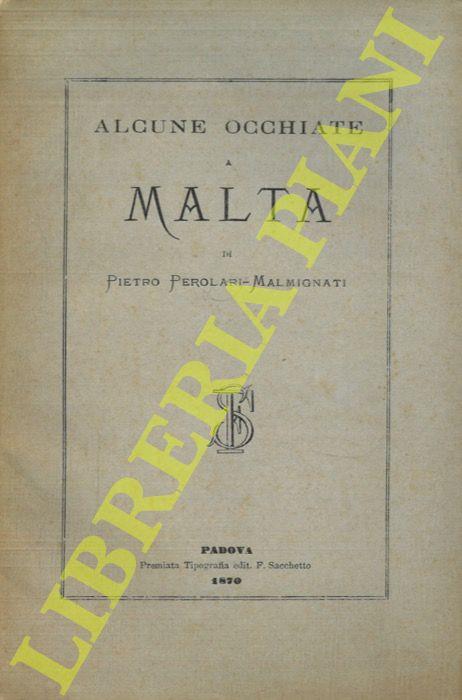 Alcune occhiate a Malta - copertina