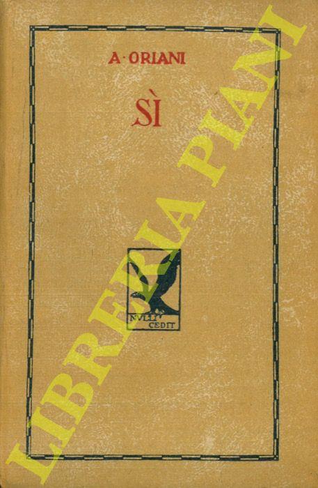 Sì - Alfredo Oriani - copertina