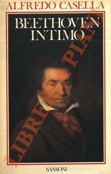 Beethoven intimo - Alfredo Casella - copertina