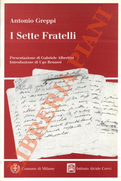 I sette fratelli - Antonio Greppi - copertina