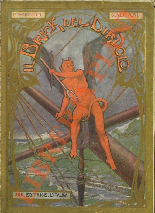 Il brick del diavolo - Emilio Salgari - copertina