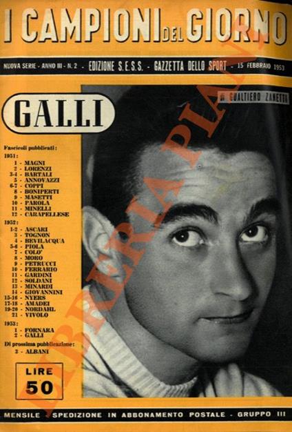Galli - copertina