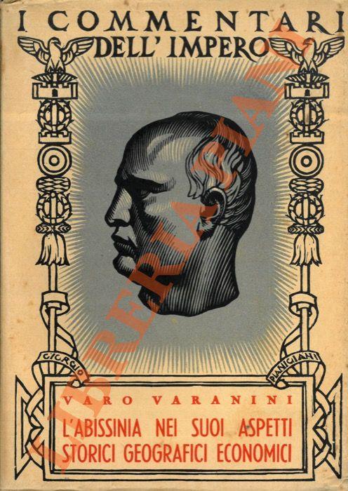 L' Abissinia nei suoi aspetti storici, geografici e economici - Varo Varanini - copertina