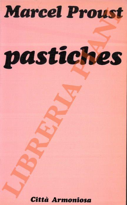 Pastiches - Marcel Proust - copertina
