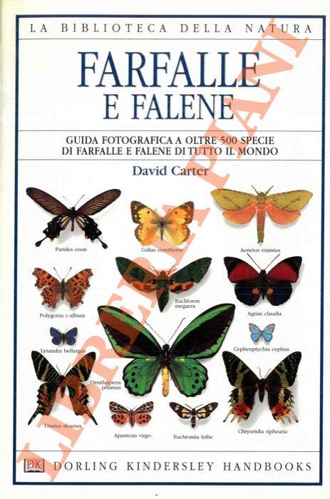 Farfalle e falene - David Carter - copertina