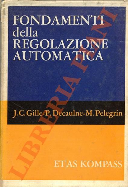 Fondamenti della regolazione automatica - copertina