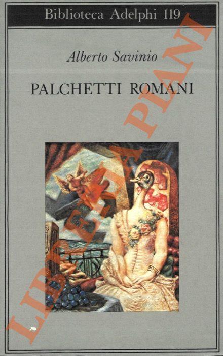 Palchetti romani - Alberto Savinio - copertina