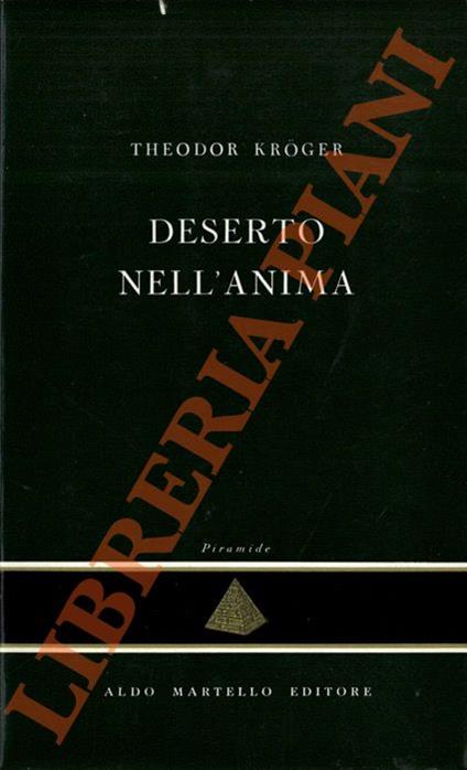 Deserto nell’anima - Theodor Kröger - copertina