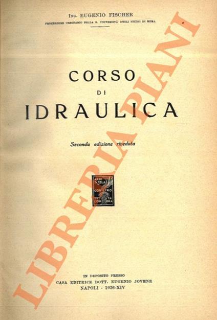 Corso di idraulica - copertina
