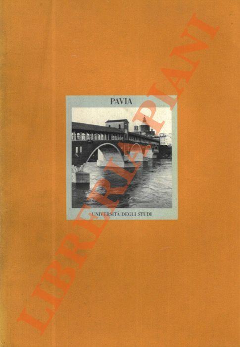 Pavia. Università degli studi - copertina
