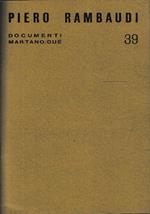 Documenti Martano/Due 39 - Piero Rambaudi