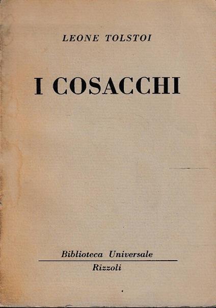 I cosacchi - Lev Tolstoj - copertina