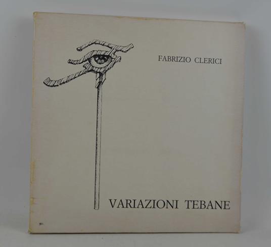 Variazioni tebane su "Thamos, Koenig in Aegypten" - Fabrizio Clerici - copertina