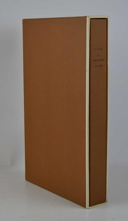 Il tesoretto Il favolello - Brunetto Latini - copertina