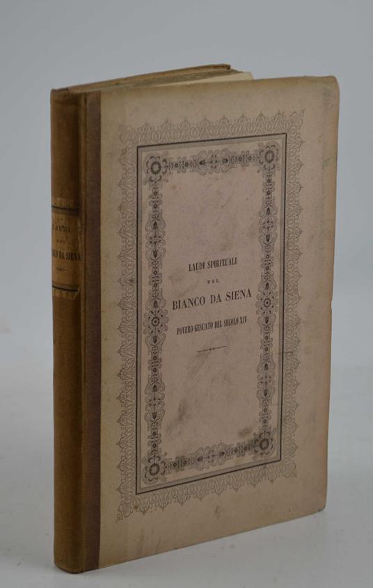 Disciplina degli spirituali col Trattato delle trenta stoltizie - Domenico Cavalca - copertina
