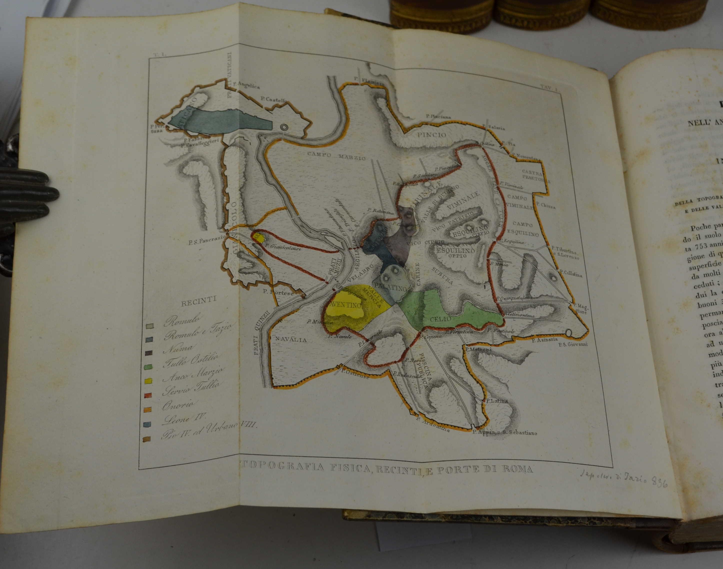 Roma nell'anno 1838 descritta… Parte moderna - Parte antica