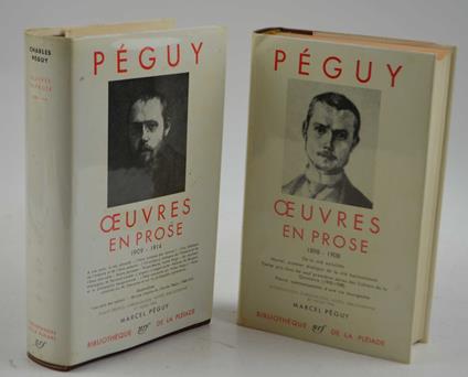 Oeuvres en prose 1898-1908 - Oeuvres en prose 1909-1914 - Charles Peguy - copertina