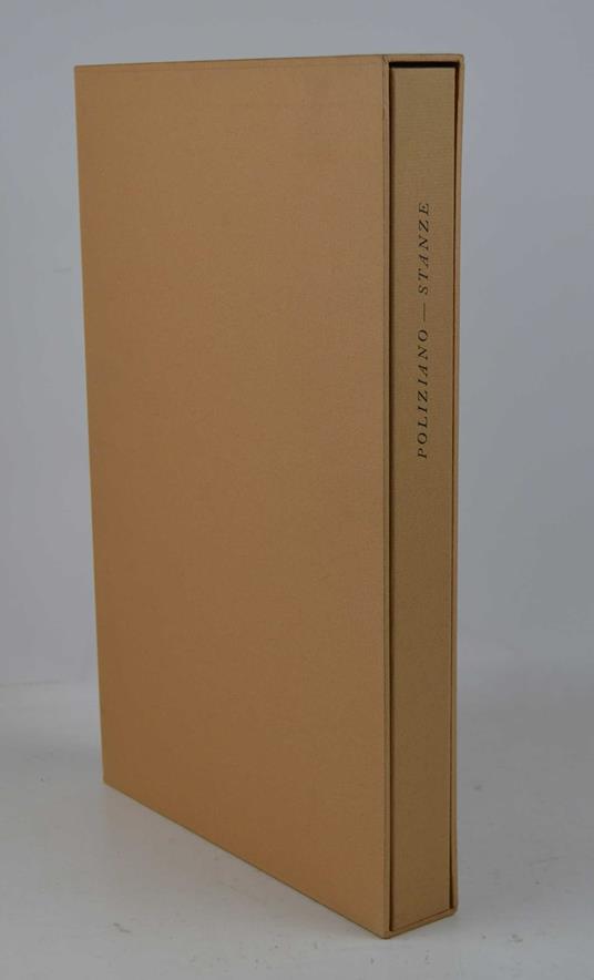 Stanze cominciate per la Giostra di Giuliano de' Medici - Angelo Poliziano - copertina