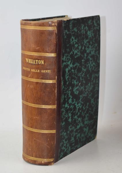 Storia dei progressi del diritto delle genti in Europa e in America… Prima versione italiana - copertina