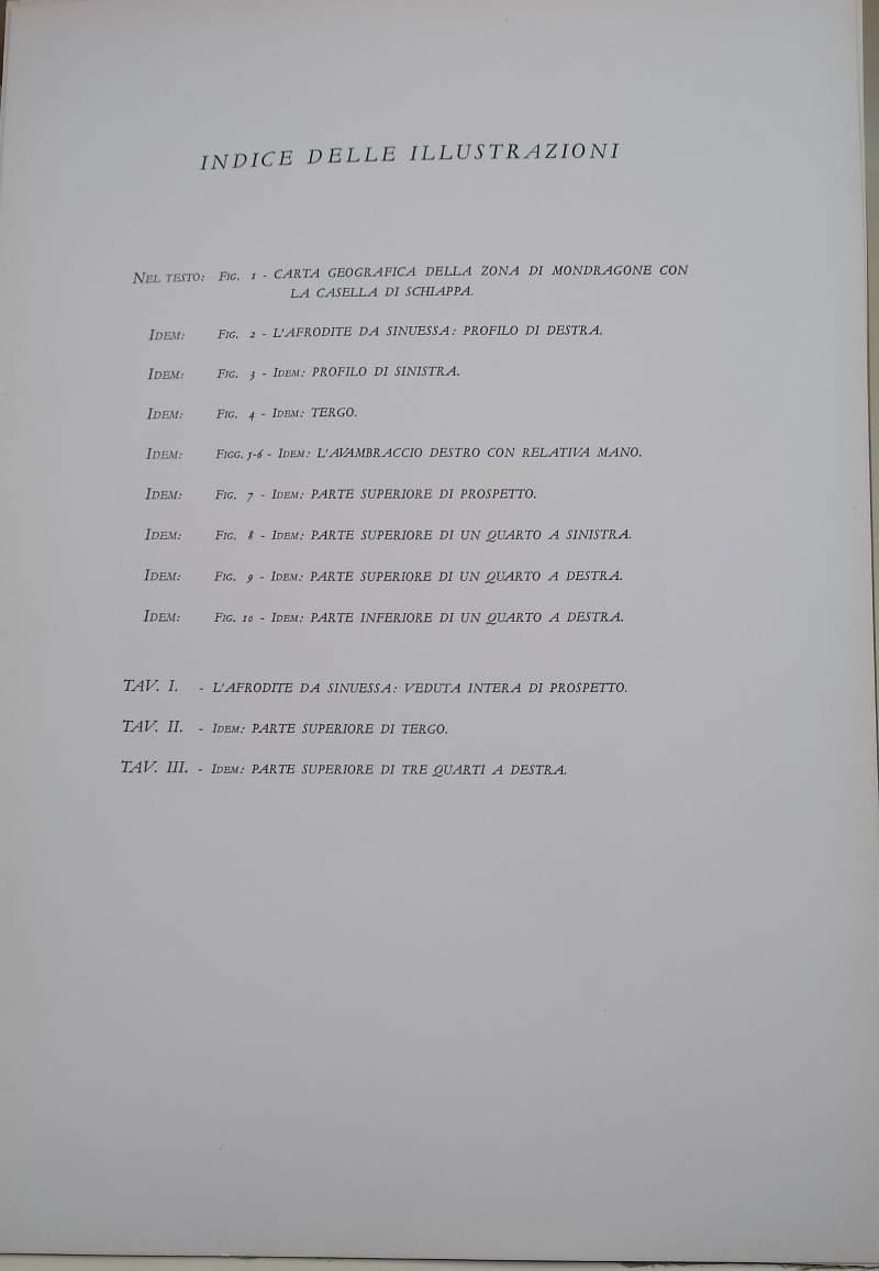 L' Afrodite Da Sinuessa(1939)