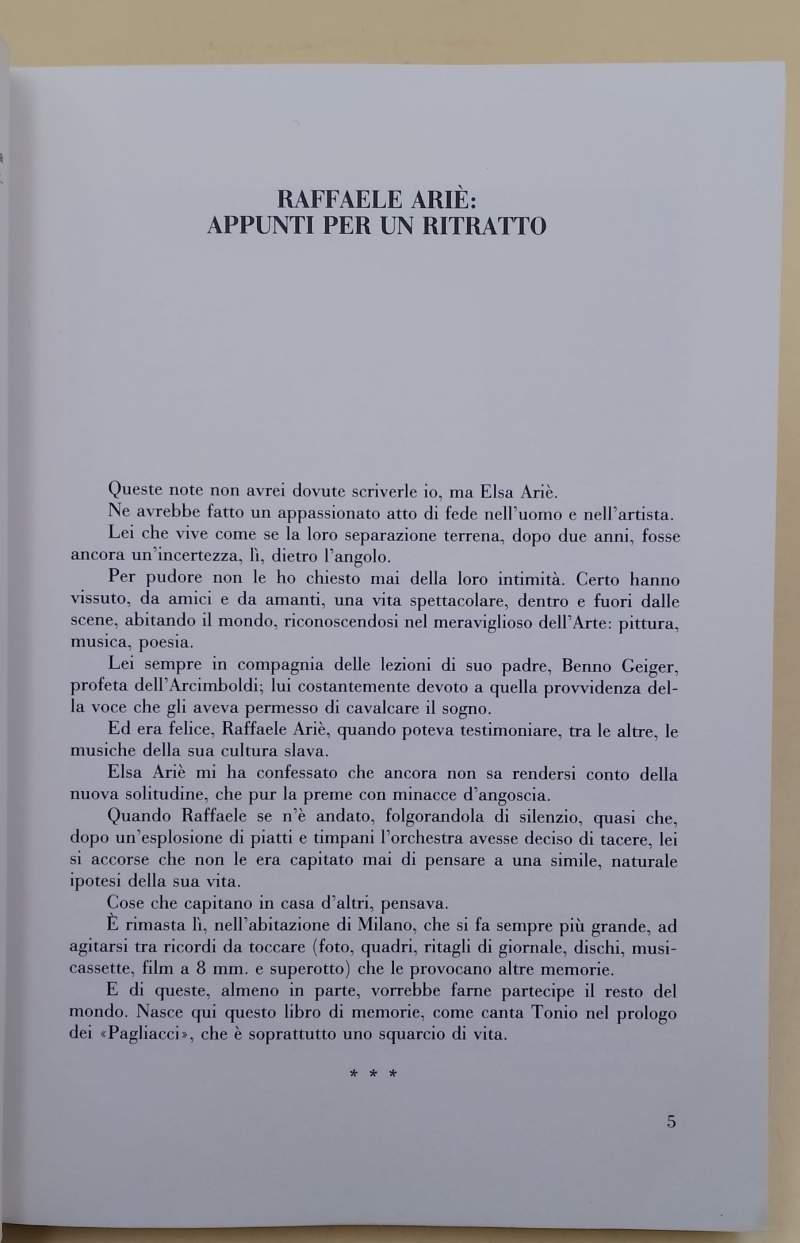 Raffaele Ariè-Sbirciando Tra Le Quinte(1989)