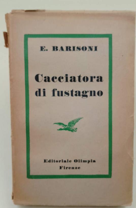 Cacciatora Di Fustagno( 1944) - copertina