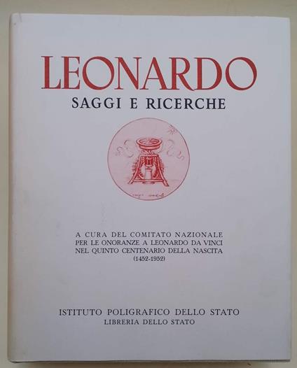 Leonardo Saggi E Ricerche(1954) - copertina