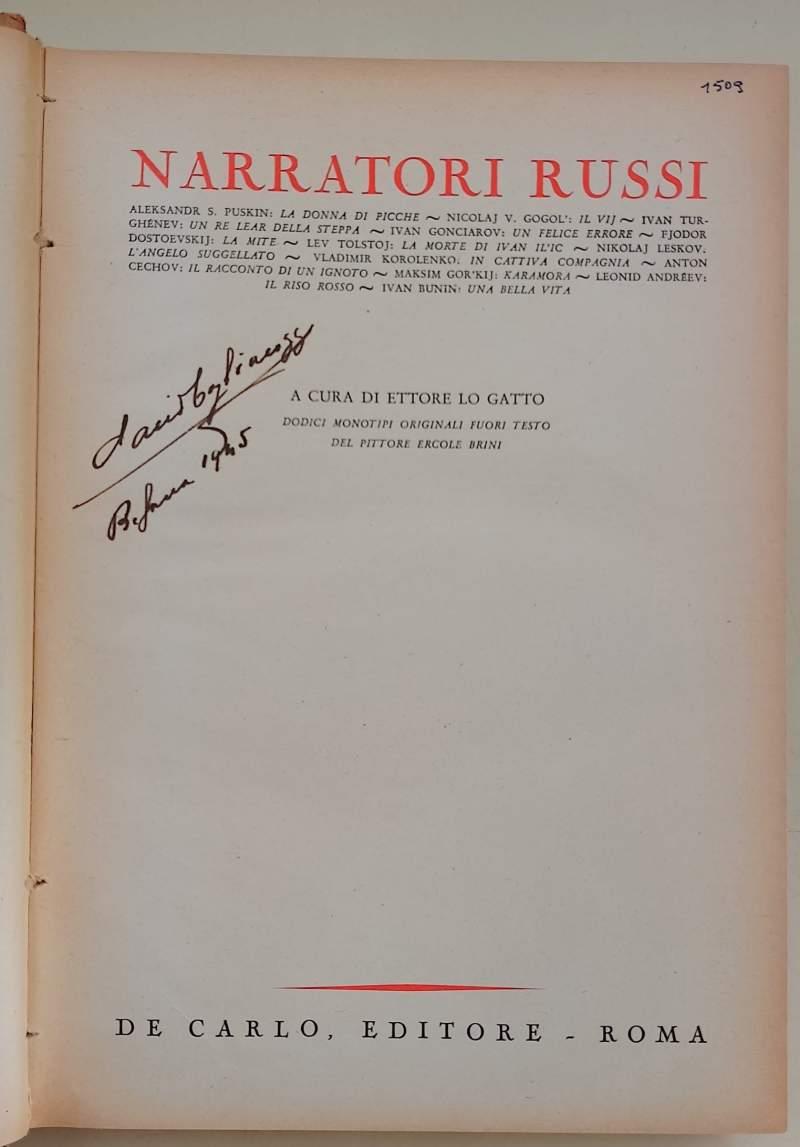 Narratori Russi( 1944)