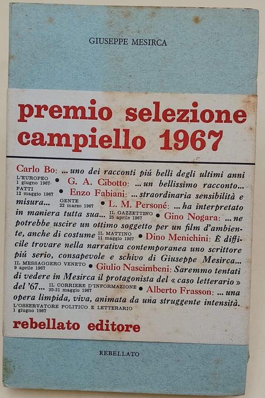 Una Vecchia Signora(1967) - Giuseppe Mesirca - copertina