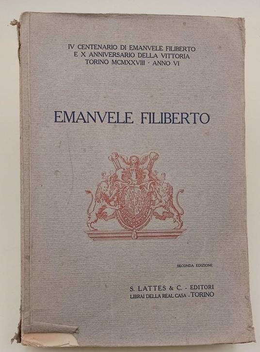 Emanuele Filiberto( 1928) - copertina