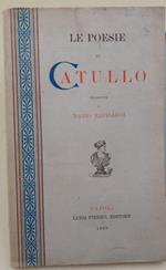 Le Poesie Di Catullo(1889)