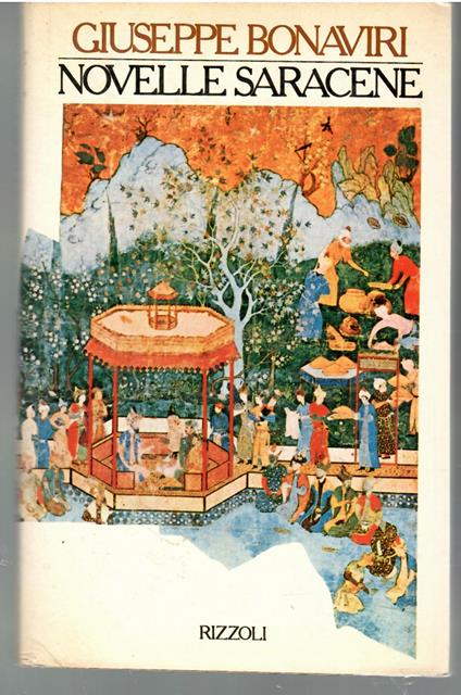 Novelle Saracene - Giuseppe Bonaviri - copertina