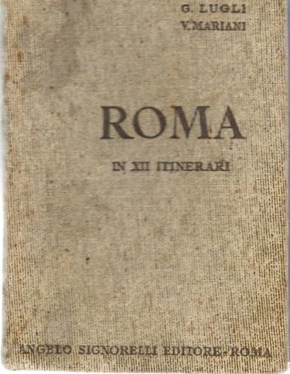 Roma in XII Itinerari - copertina