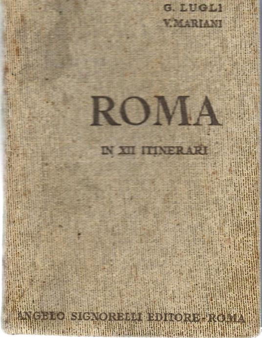 Roma in XII Itinerari - copertina