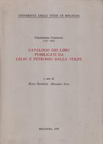 Catalogo dei libri pubblicati da Lelio e Petronio Dalla Volpe