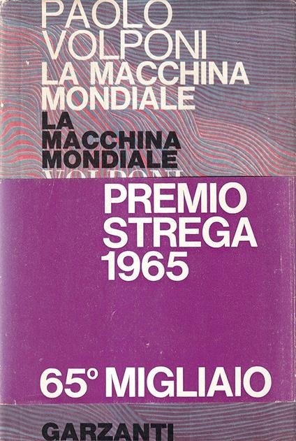 La macchina mondiale - Paolo Volponi - copertina