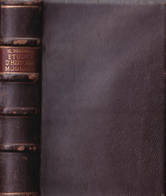 Etudes d'histoire moderne - Nouvelle édition revue, corrigée et augmentée - copertina