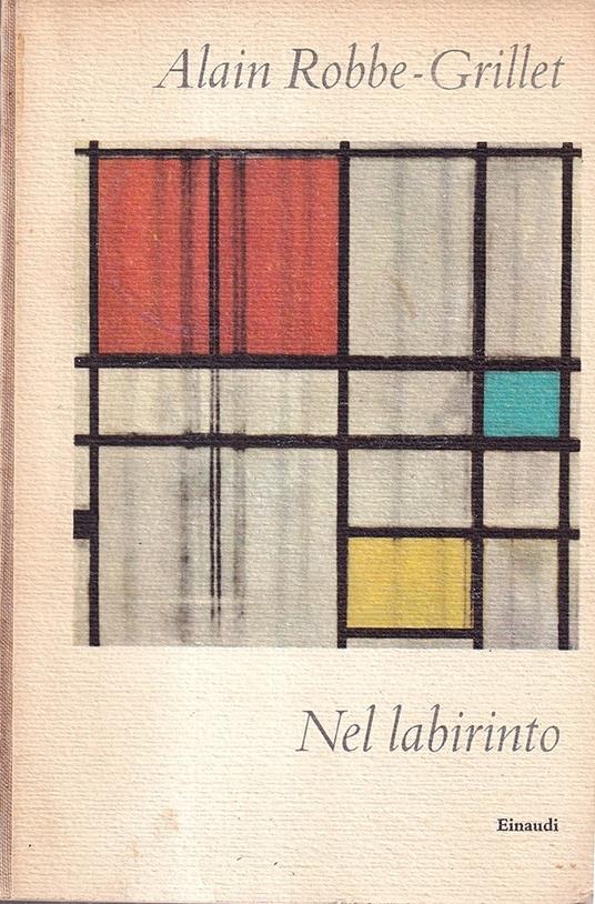 Nel labirinto - Alain Robbe-Grillet - copertina