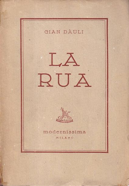 La Rua - copertina