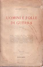 Uomini e folle di guerra. Saggi
