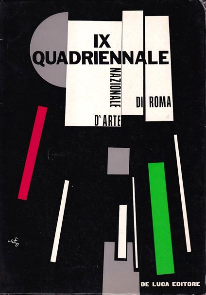 IX Quadriennale Nazionale d'Arte di Roma. Catalogo generale - copertina