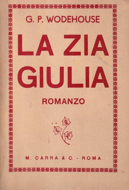 Il fermaglio della zia Giulia (La zia Giulia) - copertina