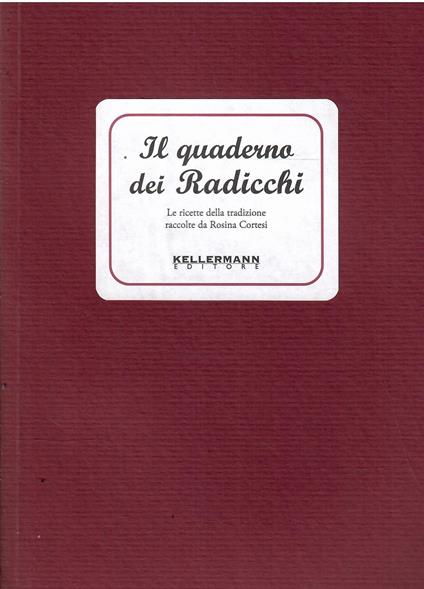 Il Quaderno Dei Radicchi - copertina