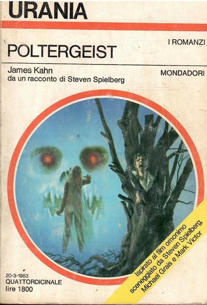 Poltergeist - Urania 940 - James Kahn - copertina
