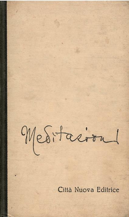 Meditazioni - copertina