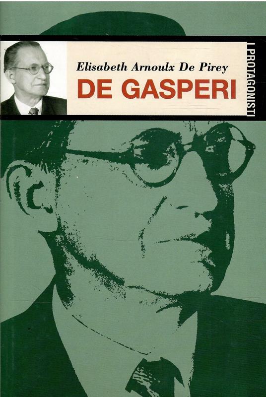 De Gasperi - Elisabeth Arnoulx de Pirey - copertina